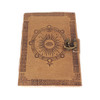 Moon Phase Leather Journal 5" x 7" with Latch Closure