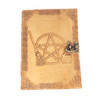 Pentagram Broom Leather Journal 5" x 7" with Latch Closure