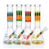 10" Elite Glass Beaker Water Pipe - Style 3 - Assorted