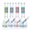 10" Elite Glass Beaker Water Pipe - Style 14 - Assorted
