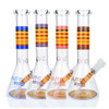 10" Elite Glass Beaker Water Pipe - Style 15 - Assorted