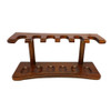6 Pipe Wood Display Rack - Assorted