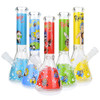 10" RM HC Decal Beaker Water Pipe - Assorted
