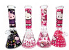 10" Cat Decal Beaker Water Pipe - Assorted