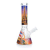 10" City Decal Beaker Water Pipe - Assorted