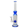 16" Ball Perc Hour Glass Water Pipe - Assorted