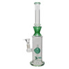 16" Ball Perc Hour Glass Water Pipe - Assorted