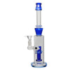 15" Elongated Perc with Eye Water Pipe - Assorted