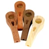 Bearded American Wood Pipe Circle No Lid - Assorted