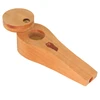 Bearded American Wood Pipe Circle with Lid - Assorted