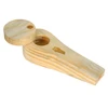 Bearded American Wood Pipe Circle with Lid - Assorted