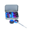 Dab Kit with Stainless Tool and Silicone Containers - Assorted