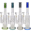 14" Water Pipe with Upside Down Perc - Assorted