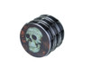 Grind Eeze 63mm Drum Grinder with Skull Design - Assorted