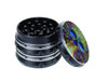 Grind Eeze 63mm Drum Grinder with Skull Design - Assorted