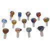 Assorted Deco Glass on Glass on Glass Bowls - 14mm Male - 13 ct.