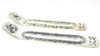 9" Triple Moon & Pentagram Silver Plated Incense Burner - 2 pk.