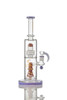 14" Worked with Matrix and Double Level Cone Water Pipe - Assorted