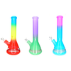 13" Multi-Color Beaker with See Through Water Pipe - Assorted