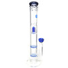 17" Double Honeycomb Water Pipe - Assorted Colors