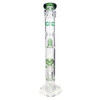 17" Double Honeycomb Water Pipe - Assorted Colors
