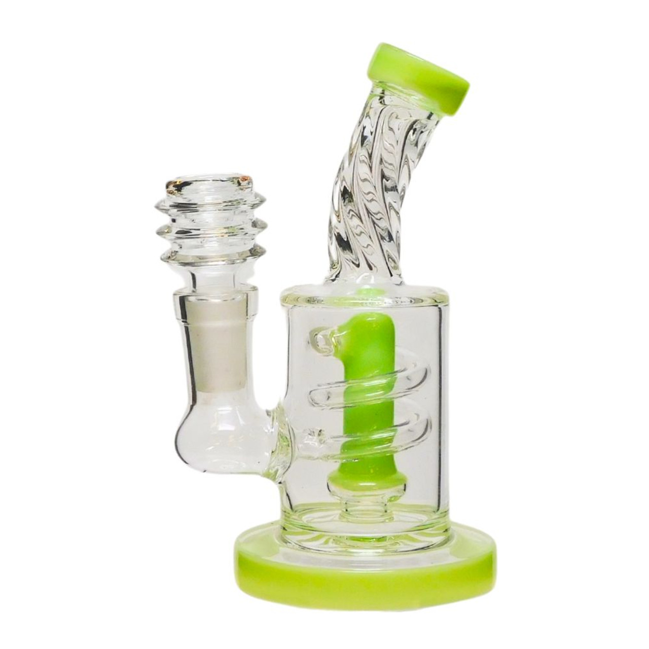 5" Bent Neck Spiral Water Pipe - 2 ct. - Assorted