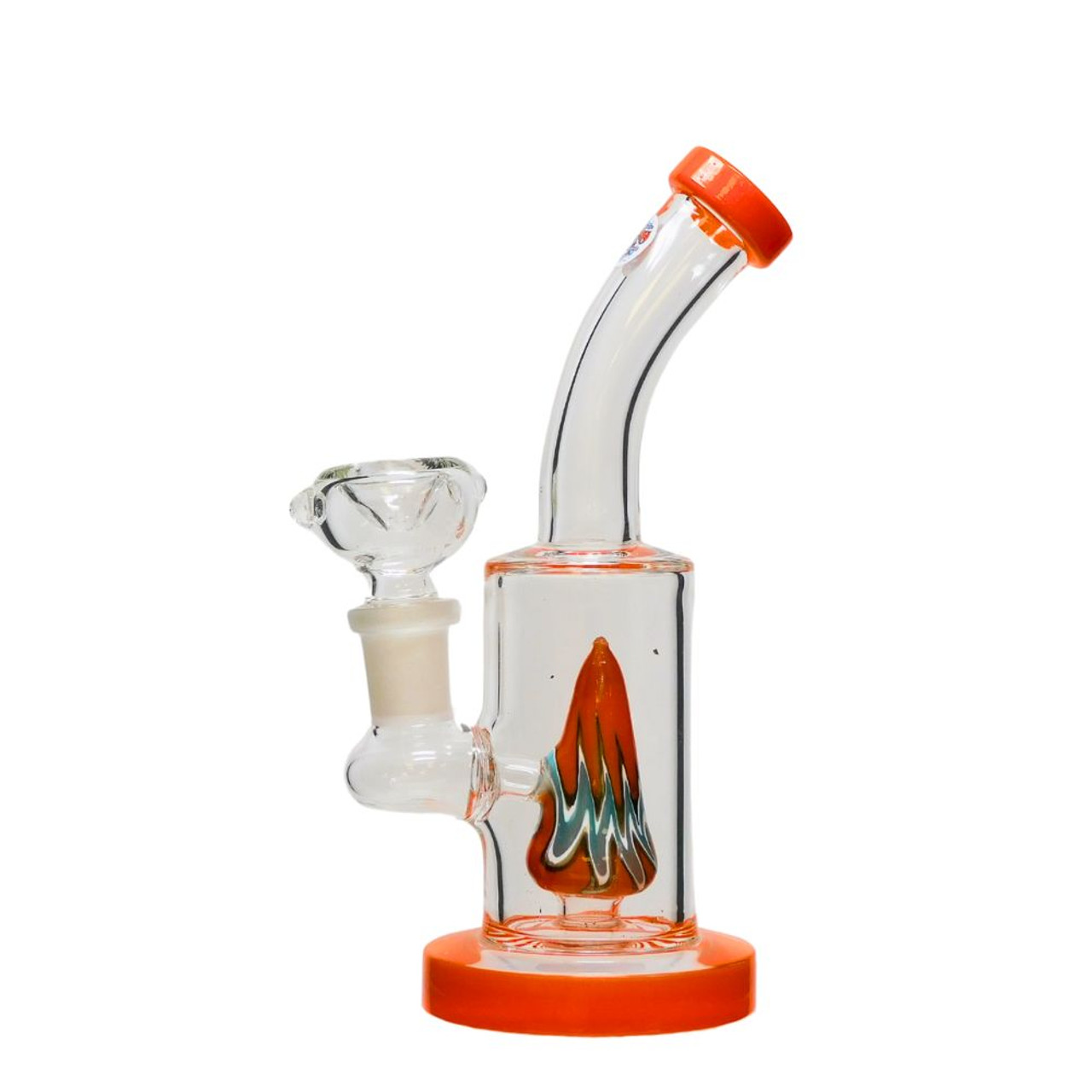 Crush Glass Water Pipe - Assorted