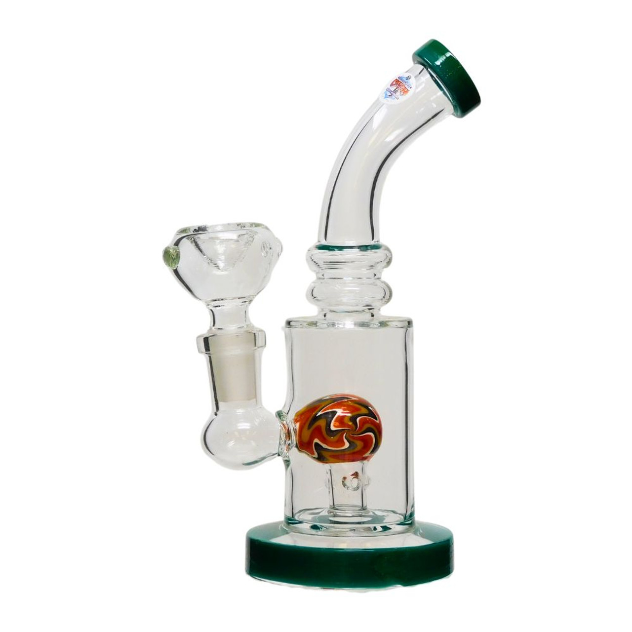 Crush Glass Water Pipe - Assorted
