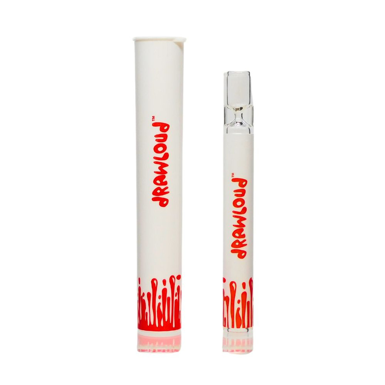 DrawLoud Glass Hitters with Tubes - Assorted - 36 ct. Display
