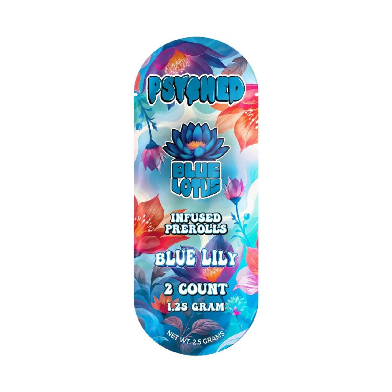 Psyched Blue Lotus 2 ct. Pre-Rolls - 10 ct. Display