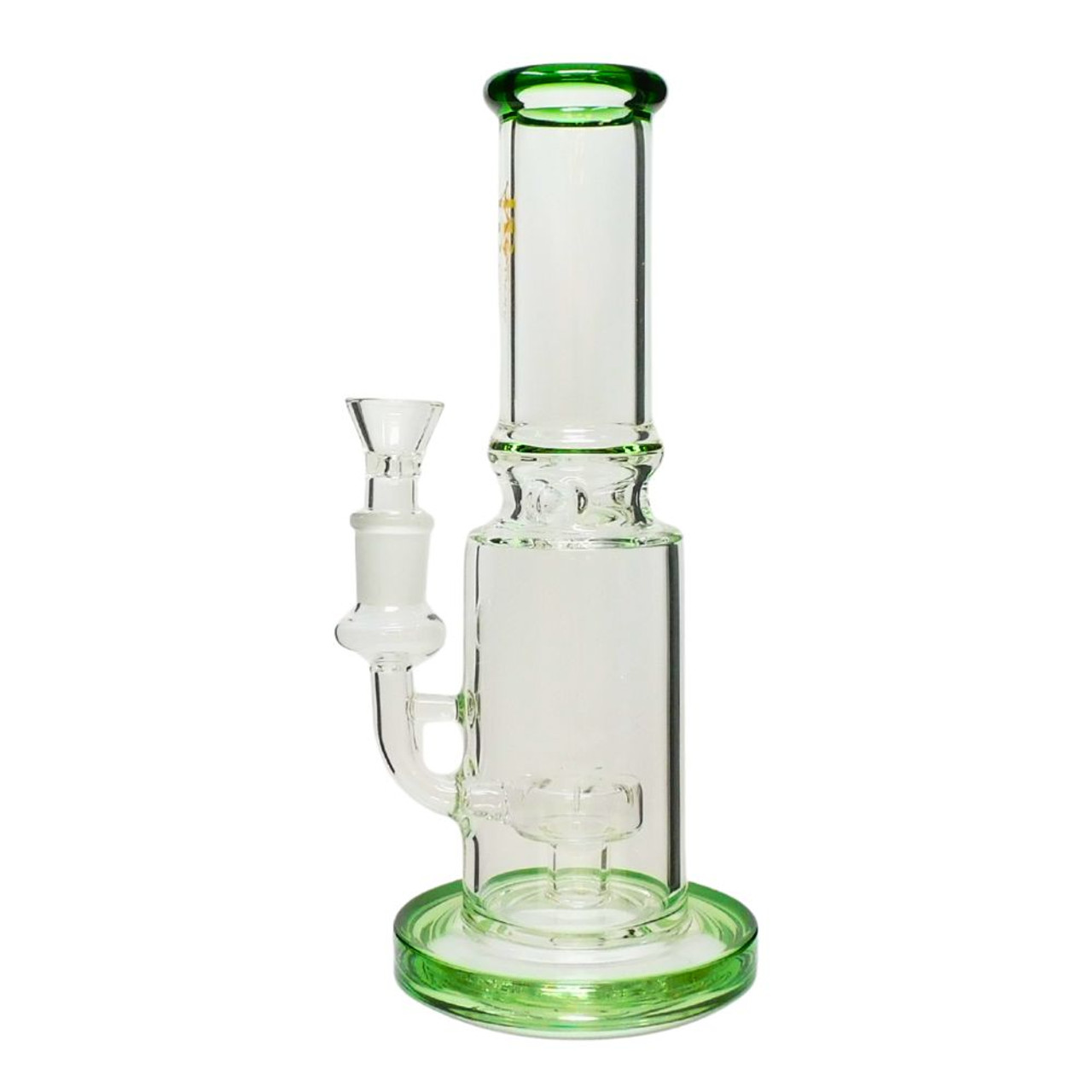 10" Straight Water Pipe with Ring Neck - Assorted