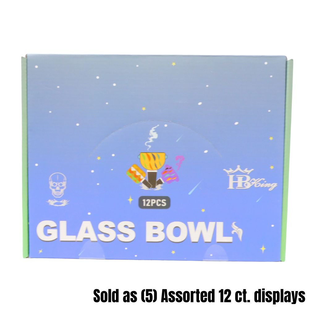 14mm Male GOG Bowl Displays - Assorted 5 ct. Display Pack