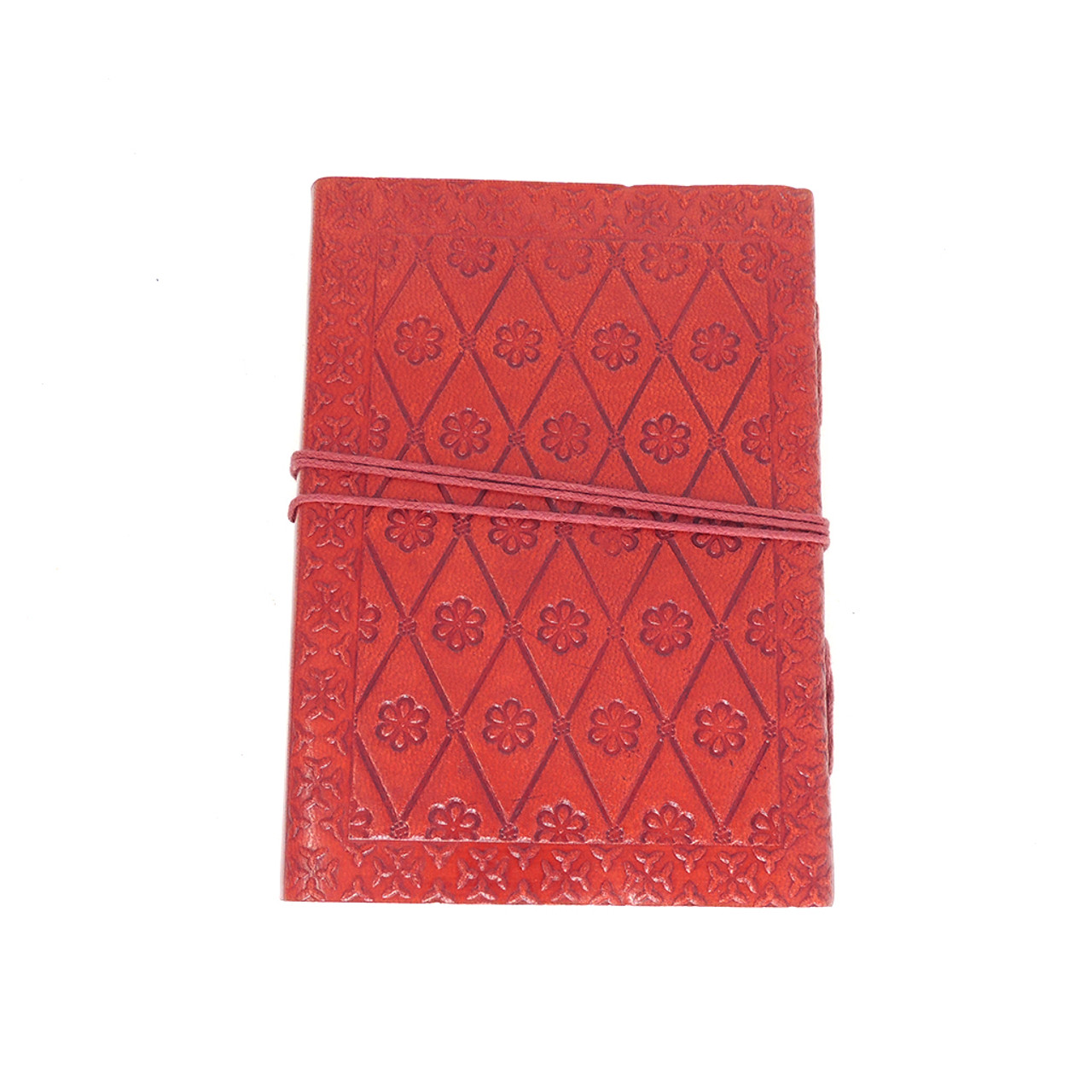 Evil's Eye Leather Journal 5" x 7" with Cord Closure