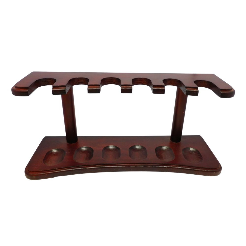 6 Pipe Wood Display Rack - Assorted