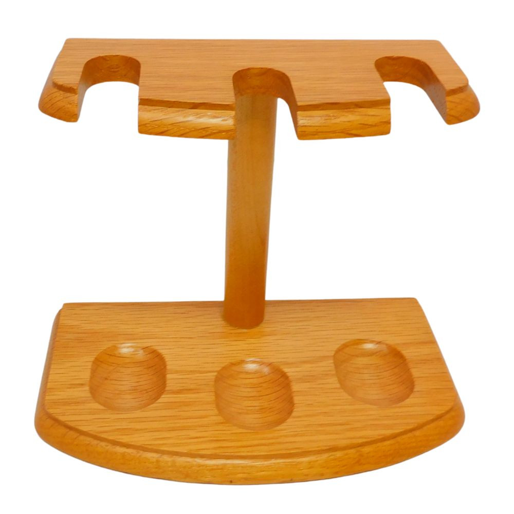 3 Pipe Wood Display Rack - Assorted