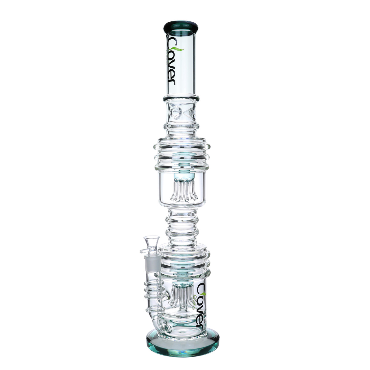 22" Clover WPA-97 Glass Water Pipe - Assorted