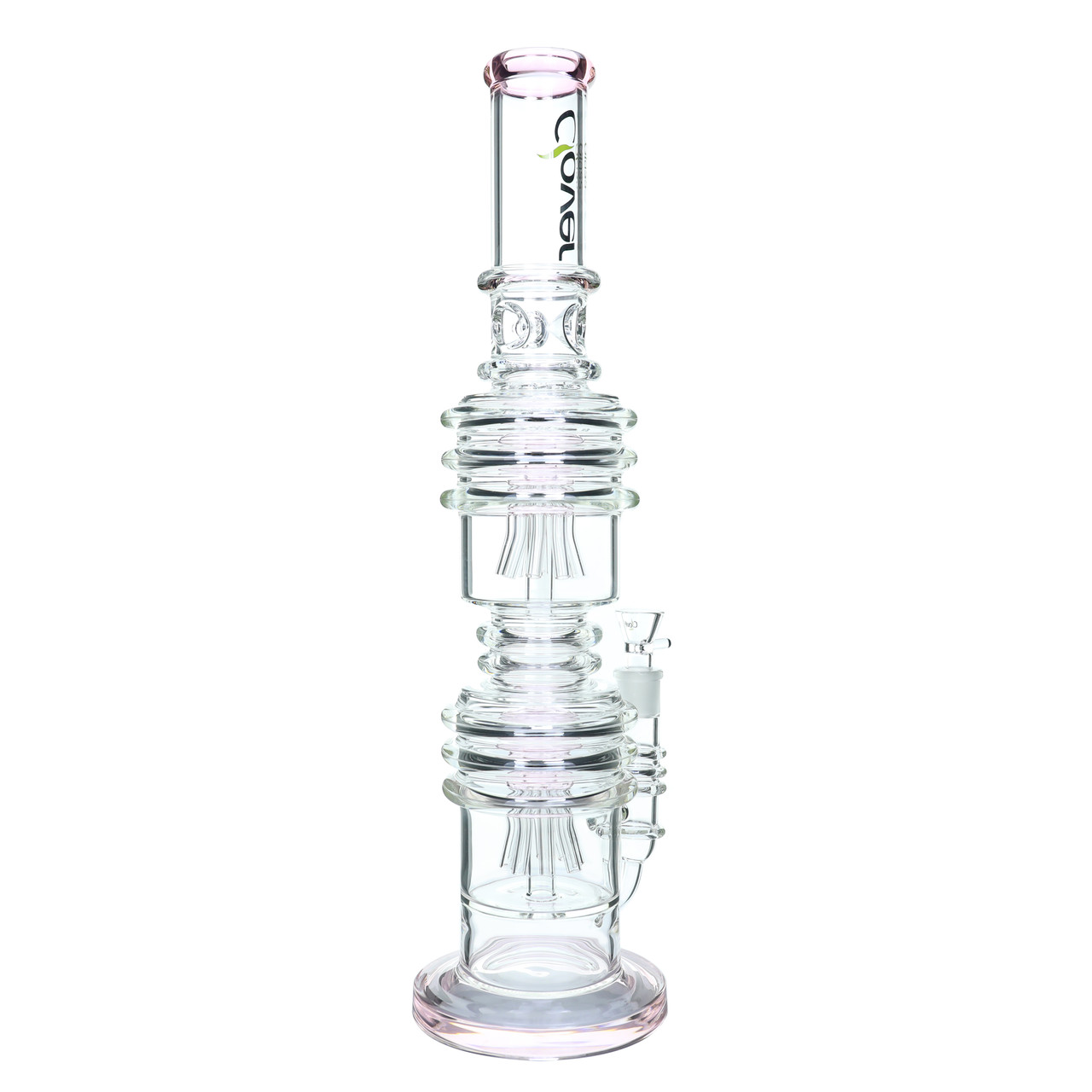 22" Clover WPA-97 Glass Water Pipe - Assorted