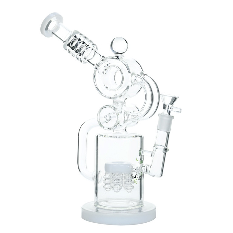 12" Clover WPC-190 Glass Water Pipe - Assorted