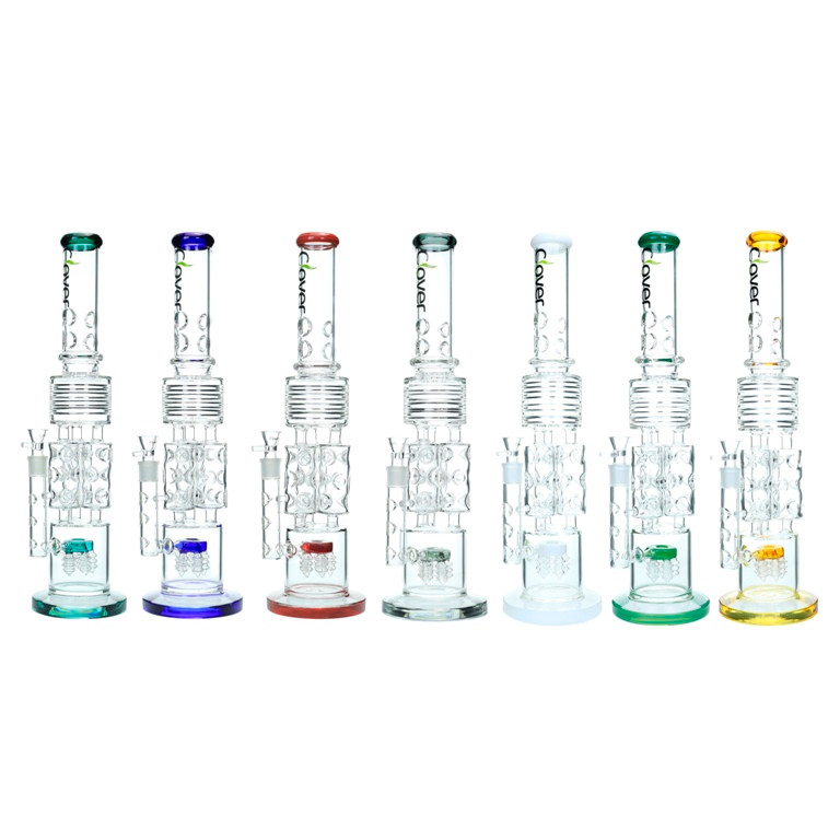 20" Clover WPA-99 Glass Water Pipe - Assorted