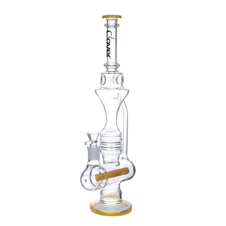 13" Clover WPA-91 Glass Water Pipe - Assorted