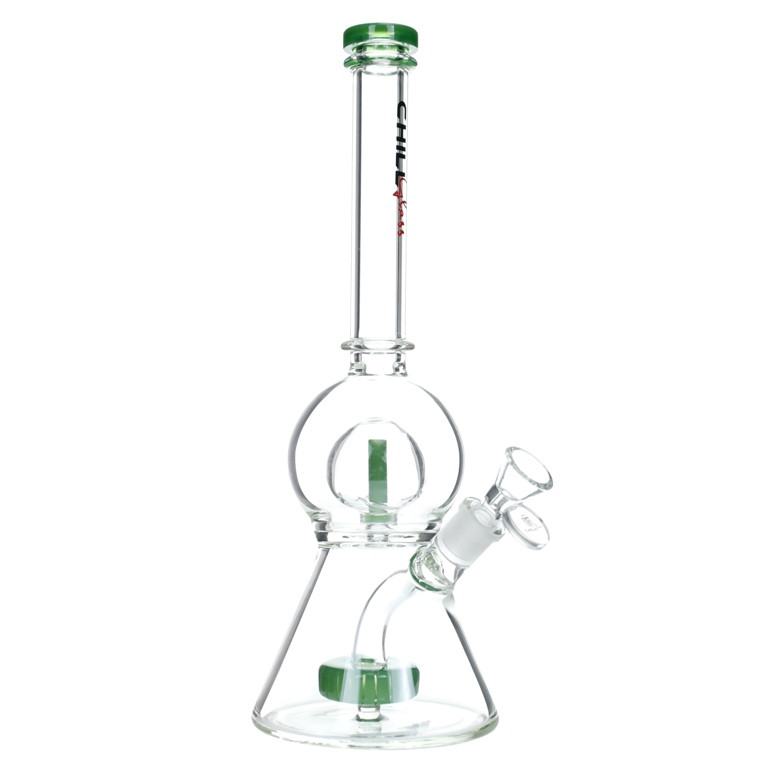 12" Chill Glass JLC-58 Water Pipe - Assorted
