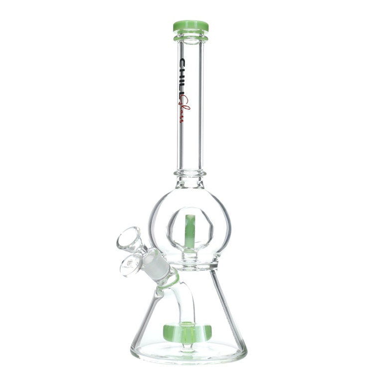 12" Chill Glass JLC-58 Water Pipe - Assorted