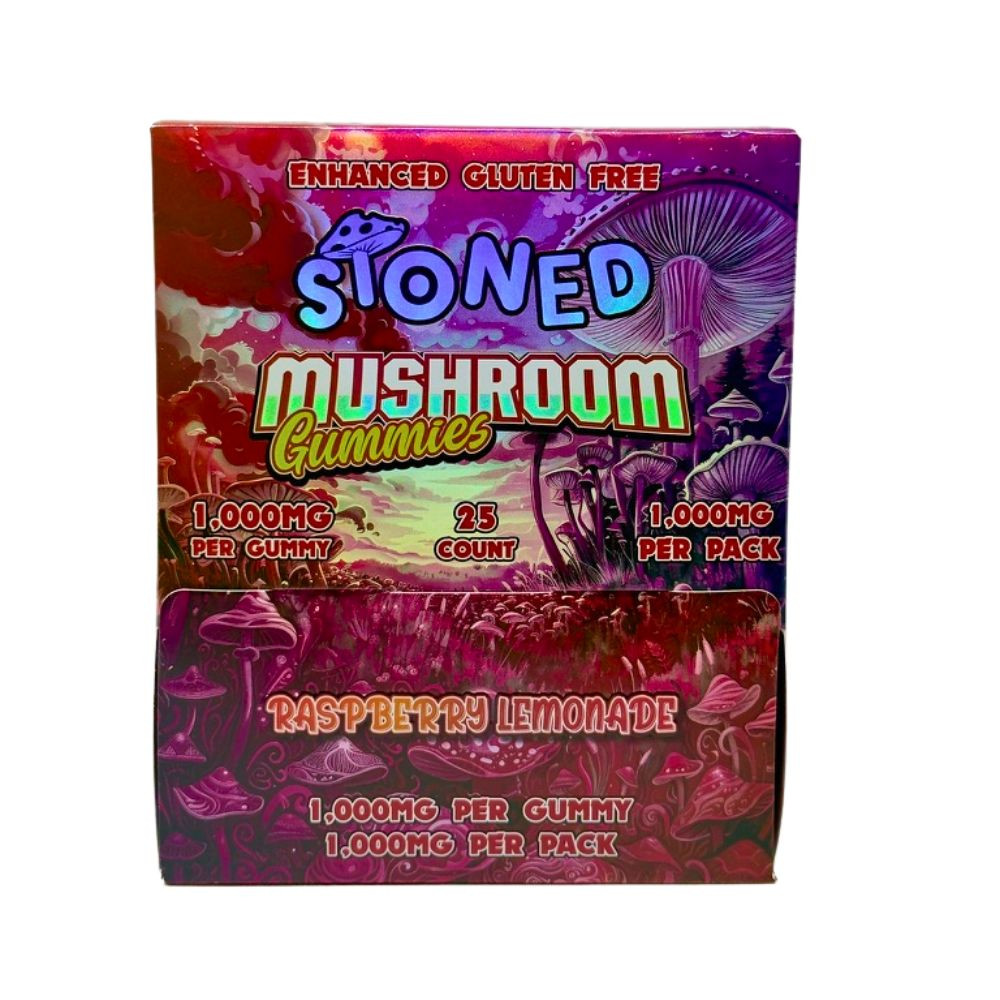 Stoned 1000mg Mushroom Gummies - 25 ct. Display