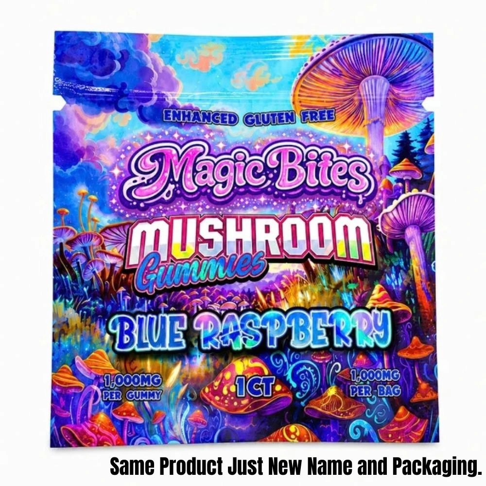 Stoned (Magic Bites) 1000mg Mushroom Gummies - 25 ct. Display