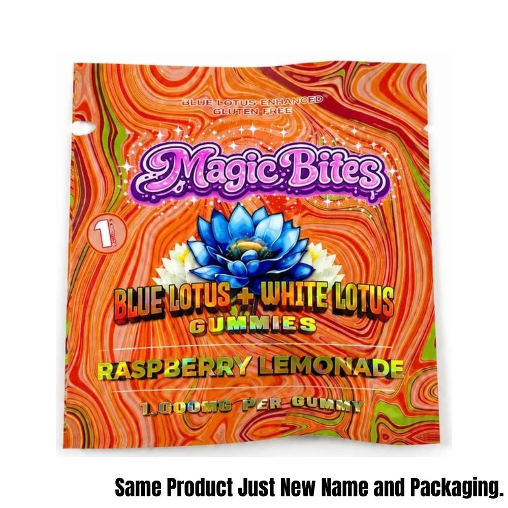 Stoned (Magic Bites) 1000mg Blue Lotus Gummies - 25 ct. Display