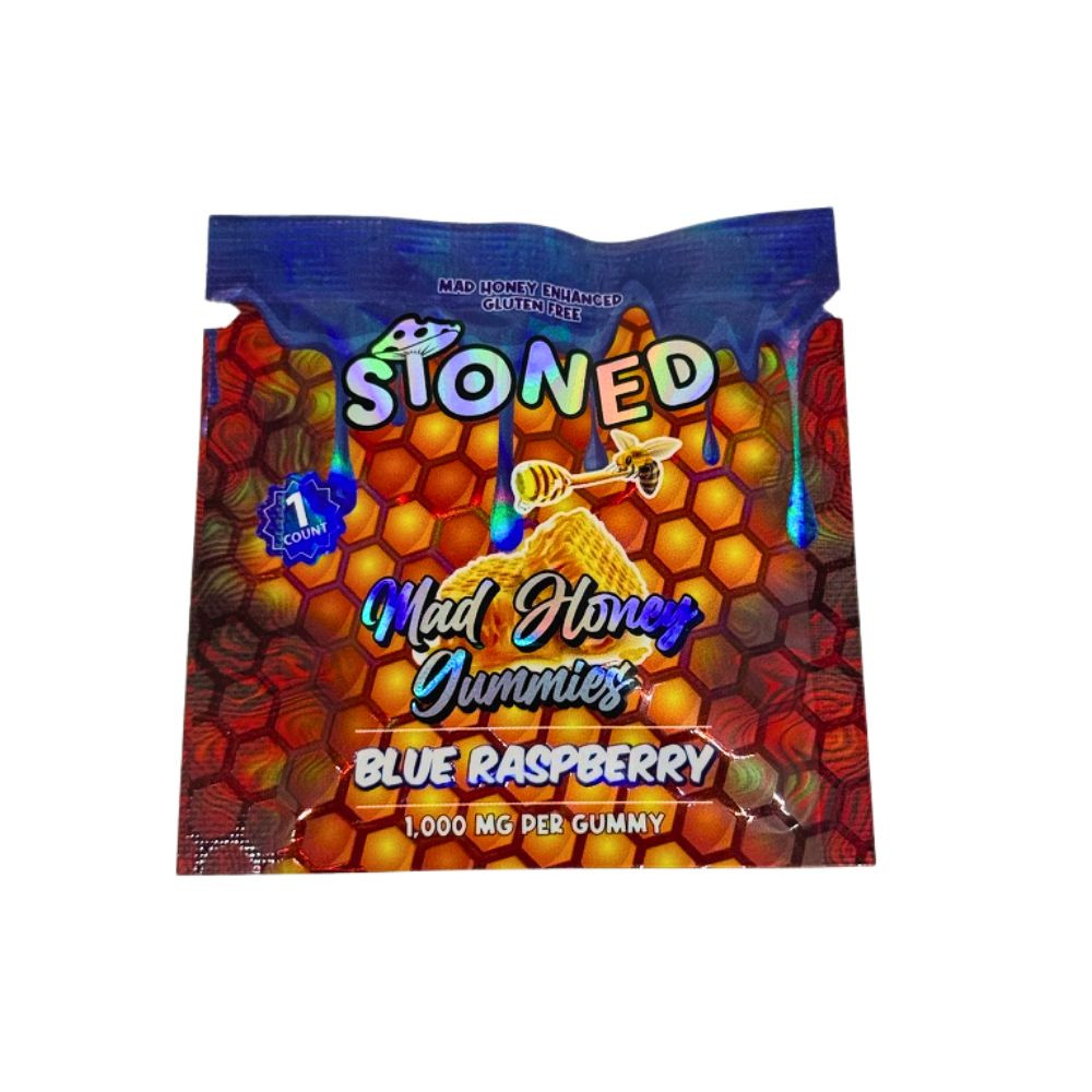 Stoned 1000mg Mad Honey Gummies - 25 ct. Display