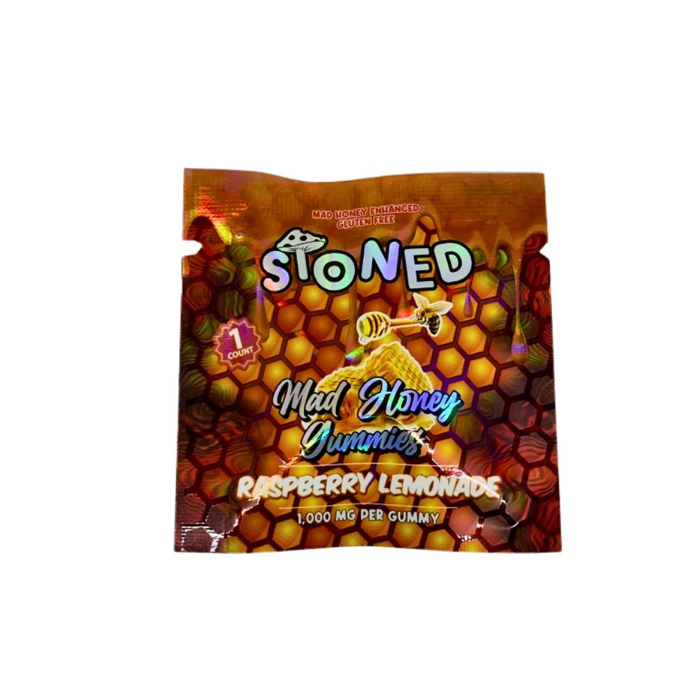 Stoned 1000mg Mad Honey Gummies - 25 ct. Display