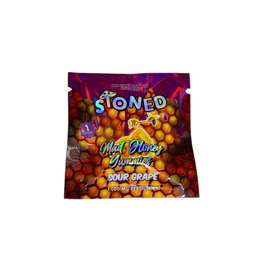 Stoned 1000mg Mad Honey Gummies - 25 ct. Display