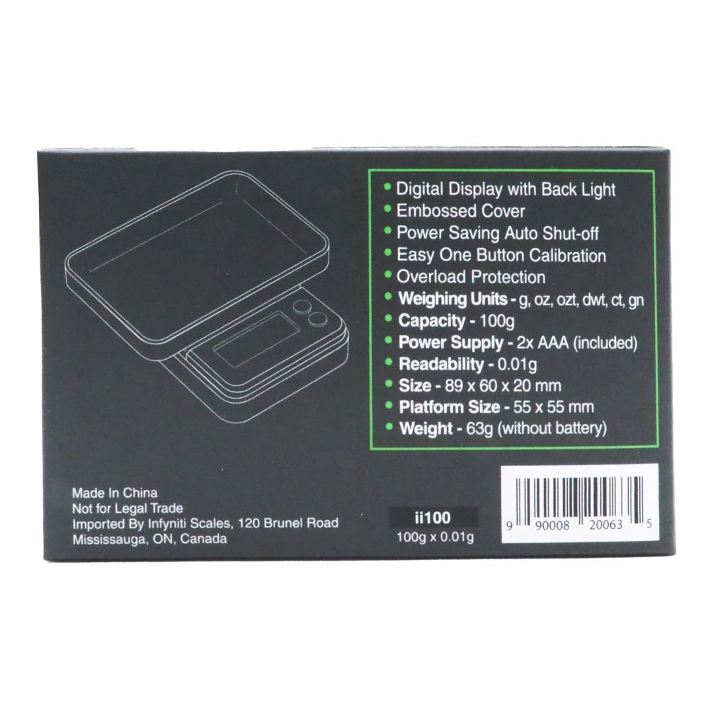 Infyniti Scale ii 100g x 0.01g Digital Scale - Assorted
