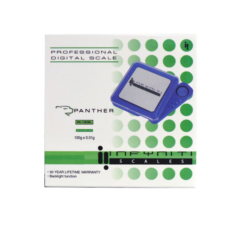 Infyniti Scale Panther 100g x 0.01g Digital Scale - Assorted